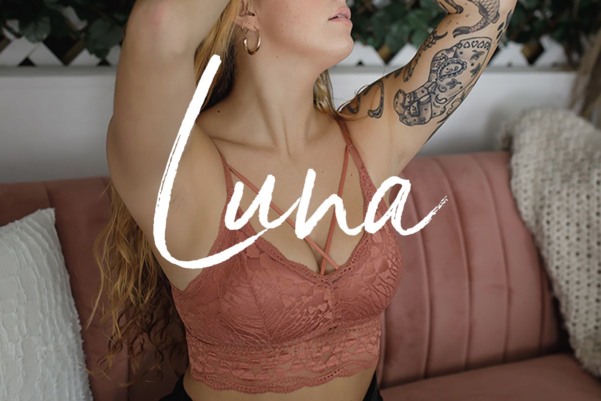 The Luna Bralette - Deutsch – nakedknit