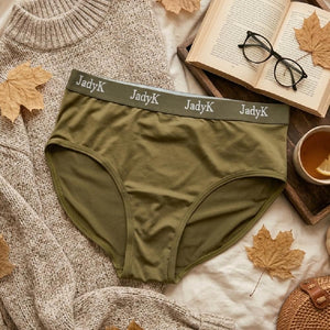 Arya CurveLock™ Briefs | Army Green | DailyArmor™ + AquaShield™ Protection | JadyK