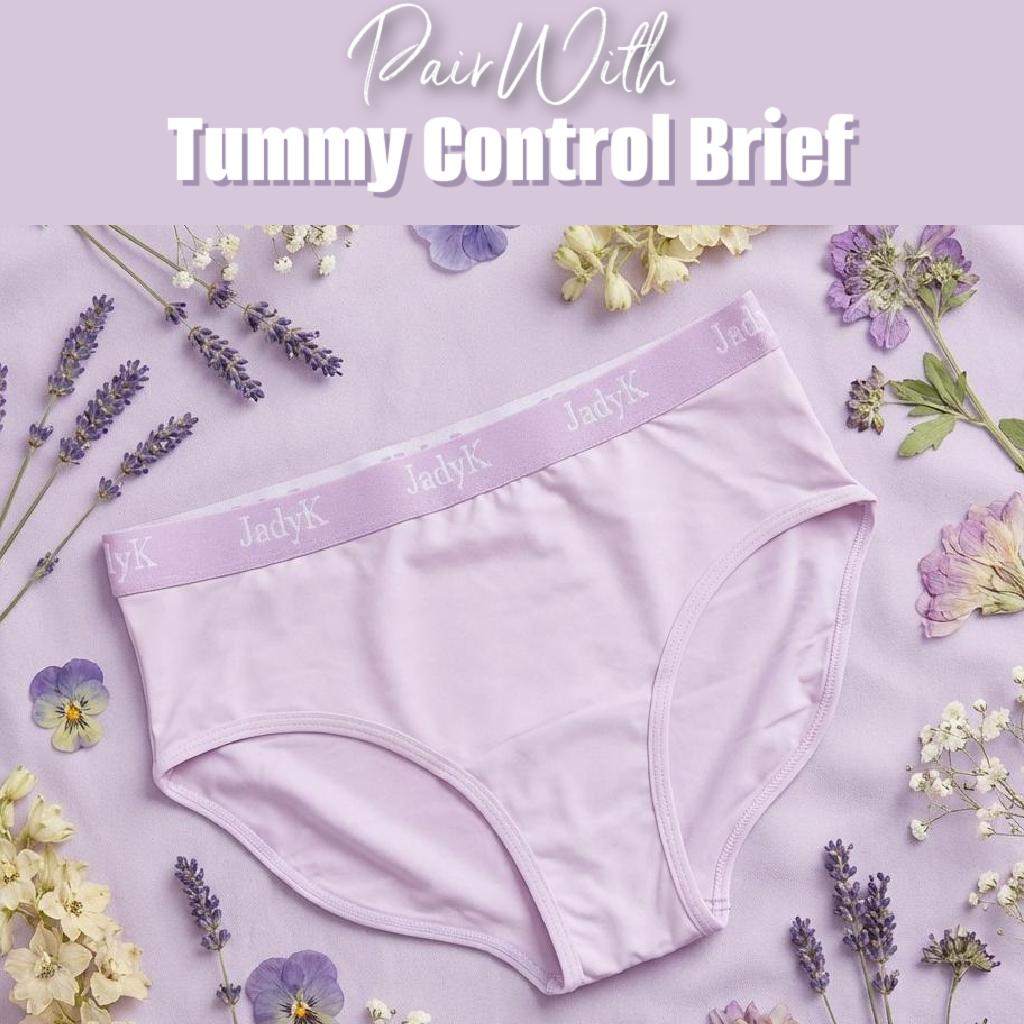 Arya Scoopneck DailyArmor™ Featuring Helping Hands™ Padding Technology + AquaShield™ Protection |Purple| JadyK By JadyK