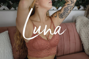 Luna Bralette | Lace bralette by Jady K