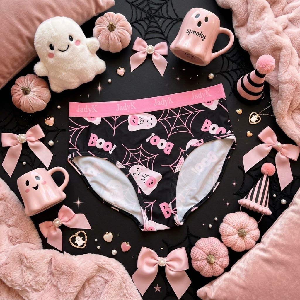 Boo Cutie Briefs | Arya DailyArmor™ Featuring Curvelock™ Technology + AquaShield™ Protection | JadyK