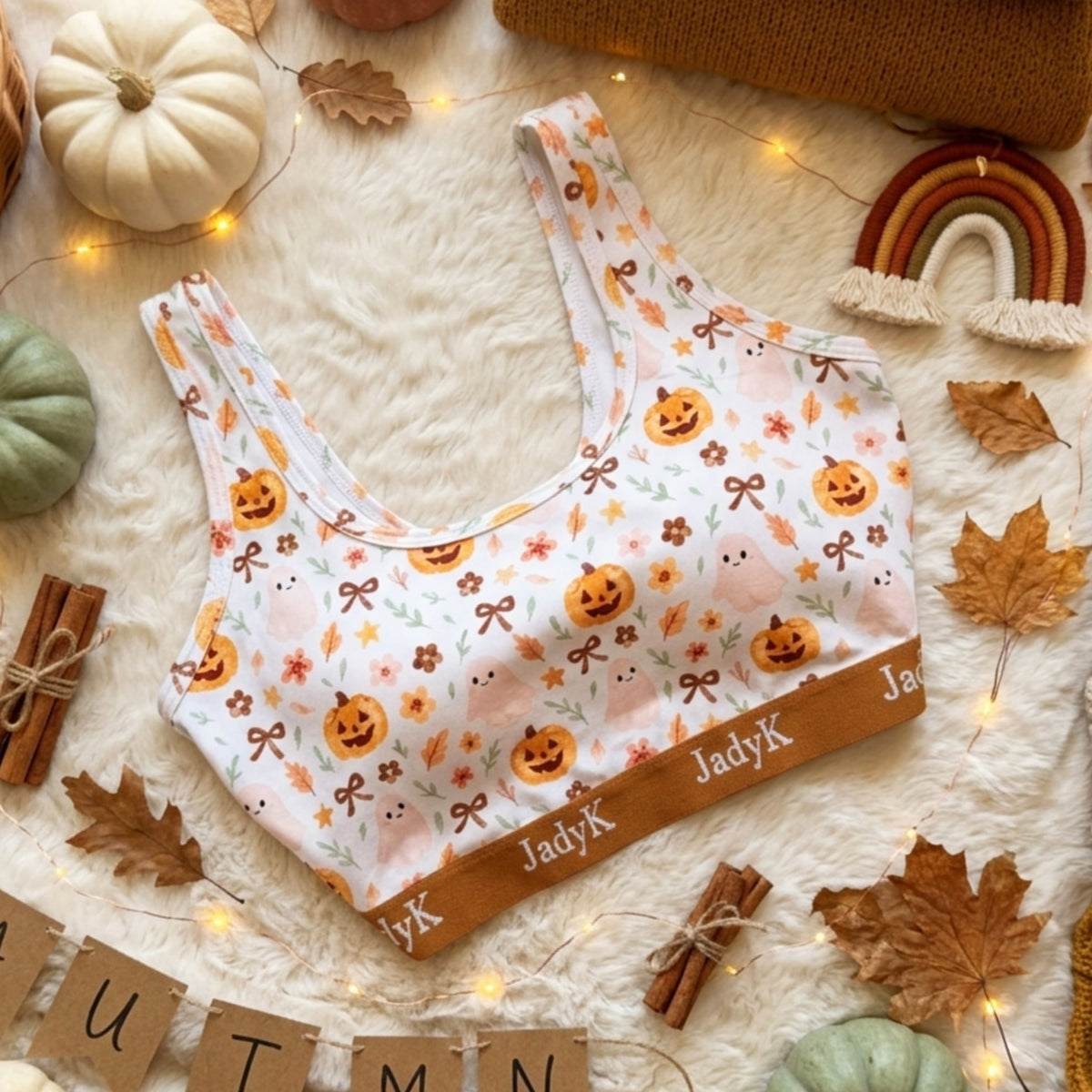 Boo & Bloom Bralette | Arya Scoopneck DailyArmor™ Featuring Helping Hands™ Padding Technology + AquaShield™ Protection | JadyK