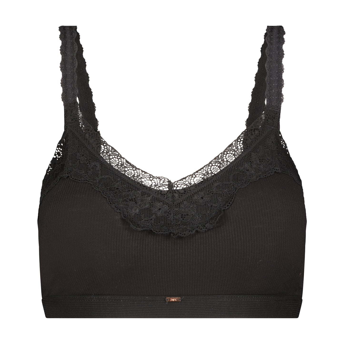 Arabian Night Ribbed Lace Bralette By JadyK