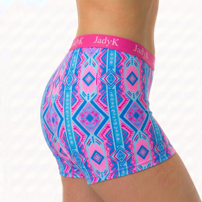 Arya AirFlex™ Boxers | CloudMove™ Fabric Featuring BreatheFlex™ Technology |Coastal Aztec | JadyK By JadyK
