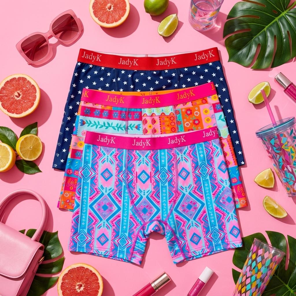 Arya AirFlex™ Boxers | CloudMove™ Fabric Featuring BreatheFlex™ Technology |Coastal Aztec | JadyK By JadyK