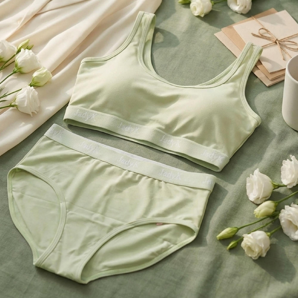 Arya AirFlex™ Boxers | CloudMove™ Fabric Featuring BreatheFlex™ Technology |Green | JadyK By JadyK