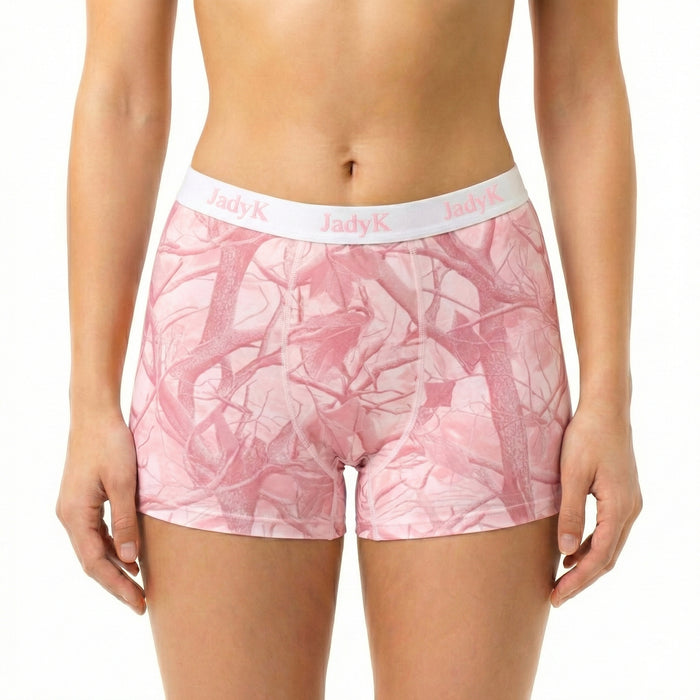 Arya AirFlex™ Boxers | CloudMove™ Fabric Featuring BreatheFlex™ Technology |Pink Camo| JadyK By JadyK