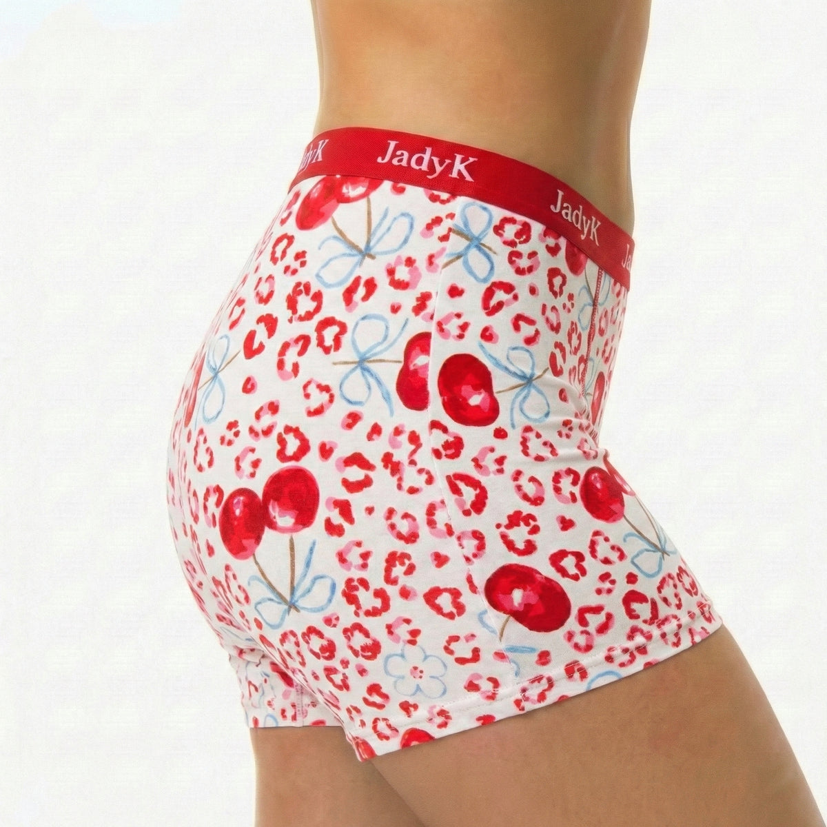 Arya AirFlex™ Boxers | CloudMove™ Fabric Featuring BreatheFlex™ Technology|Leopard Cherry| JadyK By JadyK