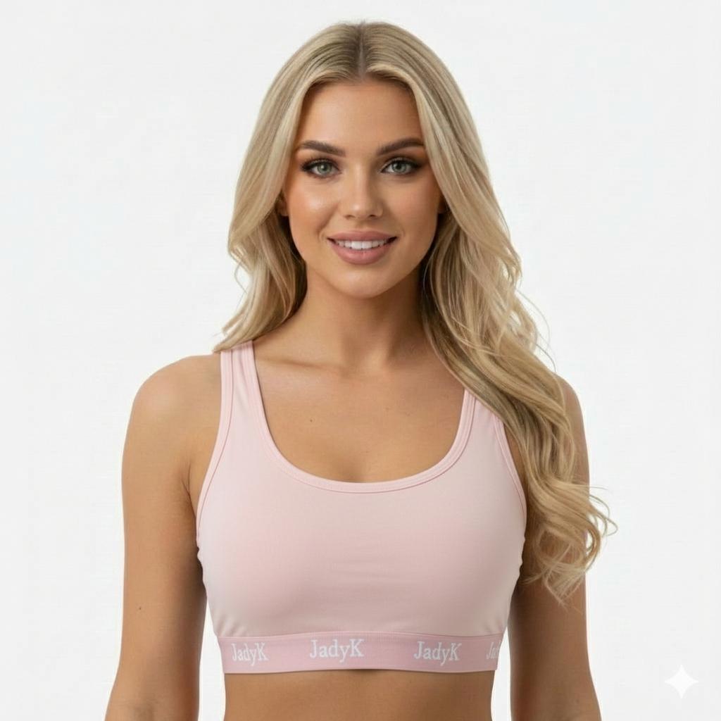 Arya Bralette with Helping Hands™ Padding | Blush | JadyK By JadyK