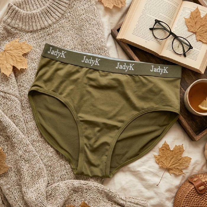 Arya CurveLock™ Briefs | Army Green | DailyArmor™ + AquaShield™ Protection | JadyK By JadyK
