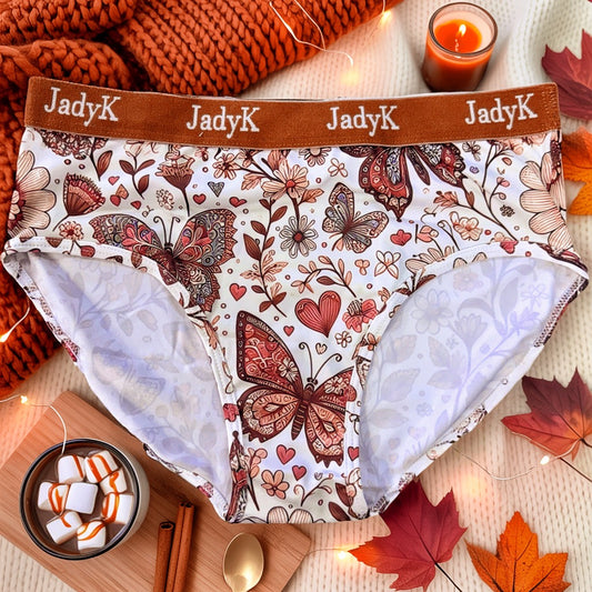 Arya Curvelock™ Briefs| Fall Flowers | JadyK By JadyK