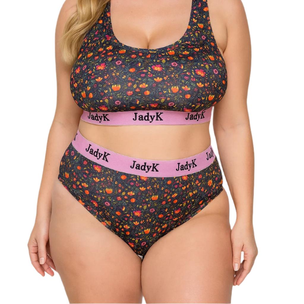 Arya Curvelock™ Briefs| Fiesta Floral | JadyK By JadyK