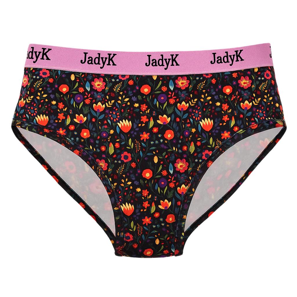Arya Curvelock™ Briefs| Fiesta Floral | JadyK By JadyK