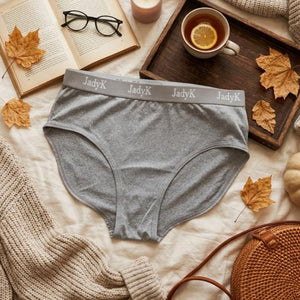 Arya CurveLock™ Briefs | Heather Gray | DailyArmor™ + AquaShield™ Protection | JadyK