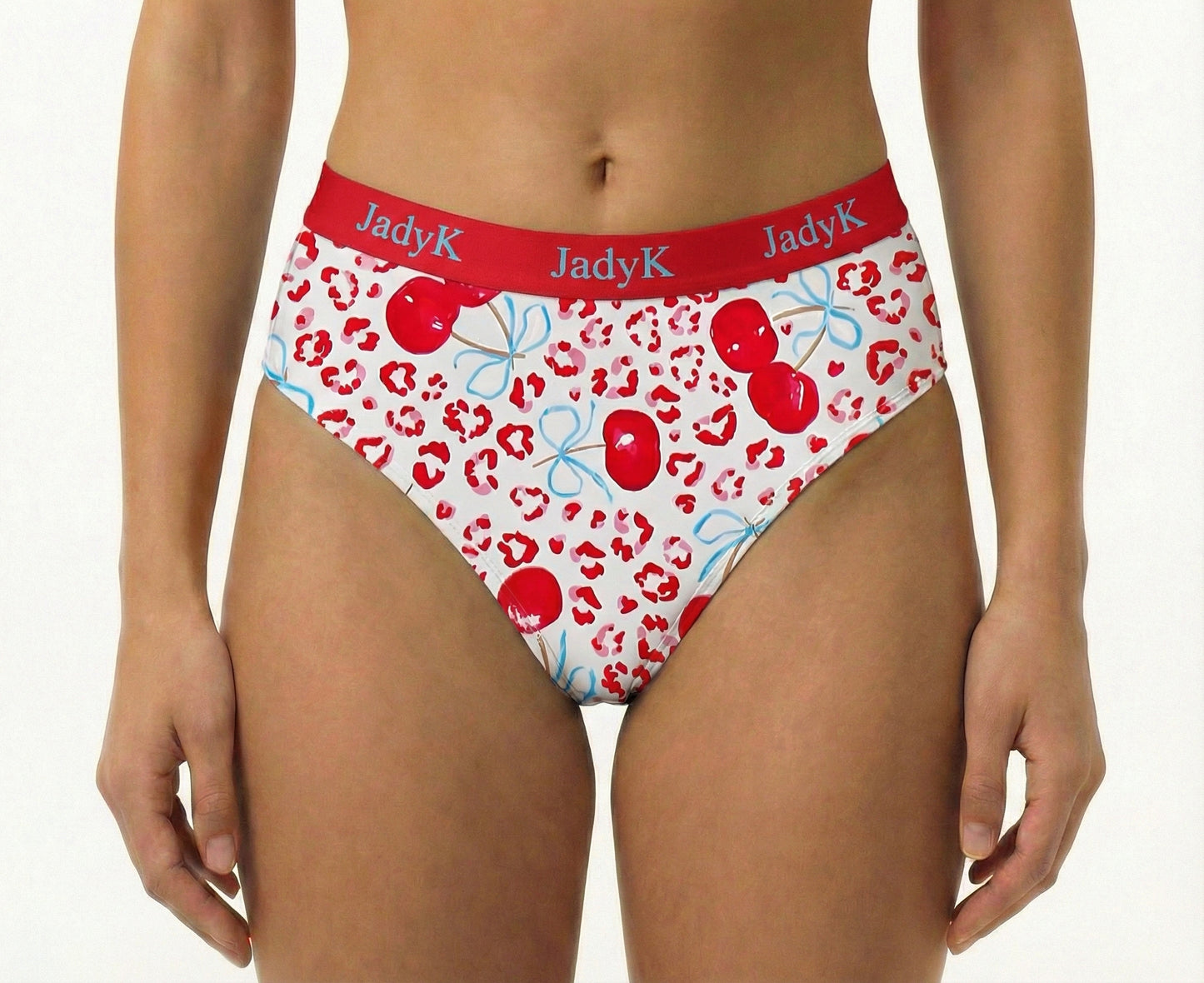 Arya DailyArmor™ Featuring Arya Curvelock™ Technology + AquaShield™ Protection Briefs Collection | Cherry Leopard | JadyK By JadyK