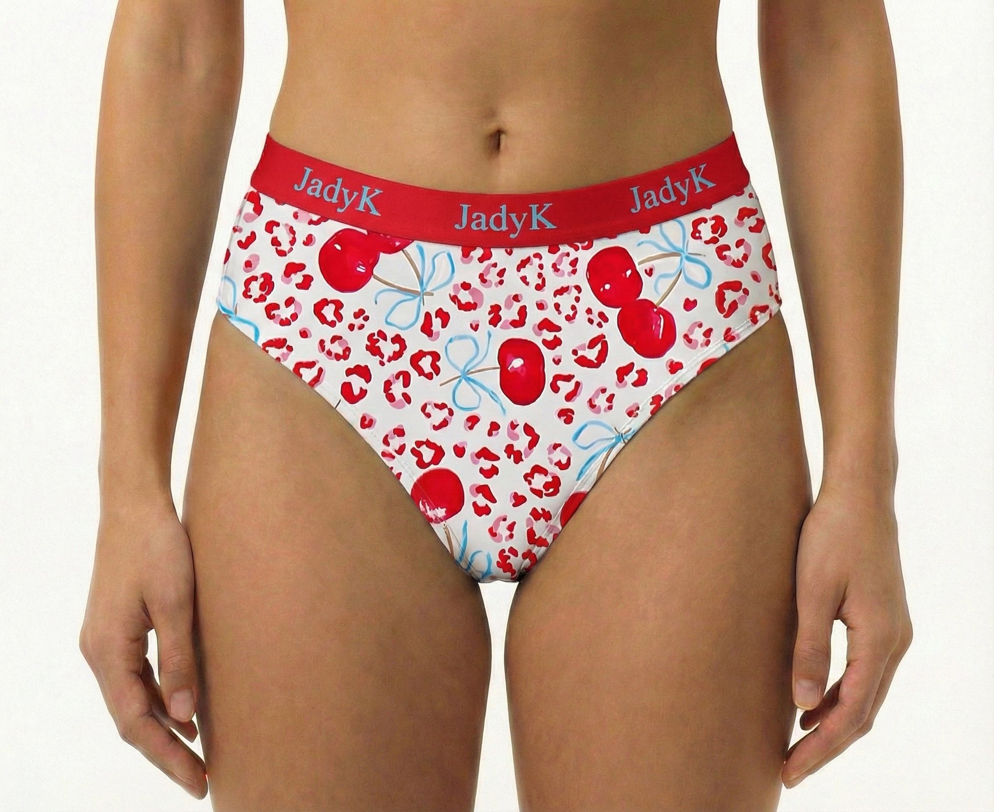 Arya DailyArmor™ Featuring Arya Curvelock™ Technology + AquaShield™ Protection Briefs Collection | Cherry Leopard | JadyK By JadyK