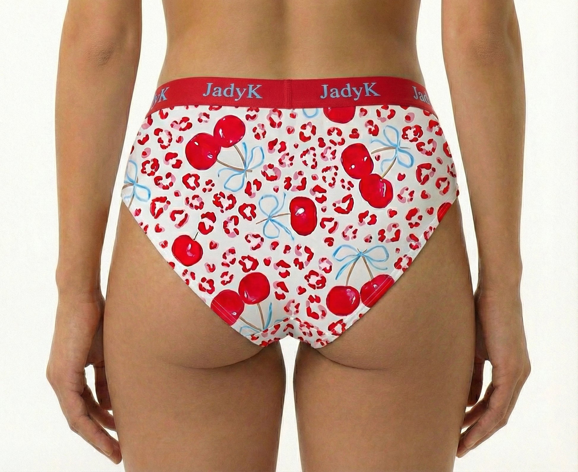 Arya DailyArmor™ Featuring Arya Curvelock™ Technology + AquaShield™ Protection Briefs Collection | Cherry Leopard | JadyK By JadyK
