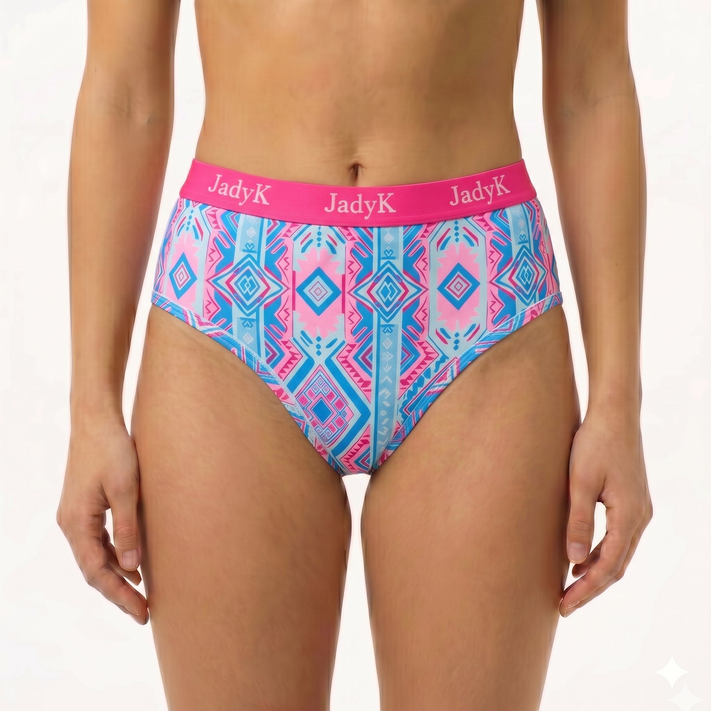 Arya DailyArmor™ Featuring Arya Curvelock™ Technology + AquaShield™ Protection Briefs Collection | Coastal Aztec| JadyK By JadyK