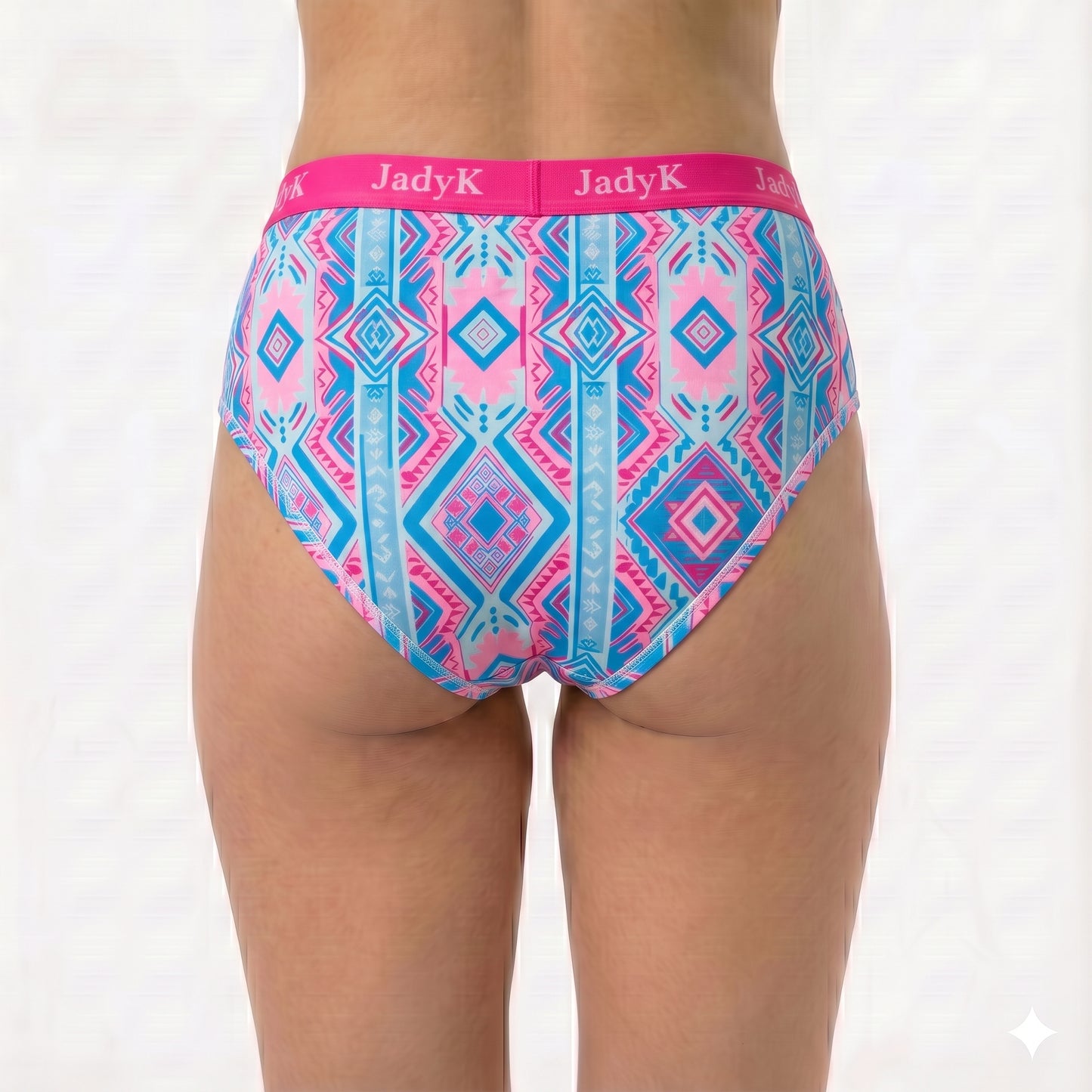 Arya DailyArmor™ Featuring Arya Curvelock™ Technology + AquaShield™ Protection Briefs Collection | Coastal Aztec| JadyK By JadyK