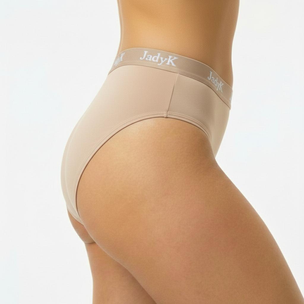 Arya DailyArmor™ Featuring Arya Curvelock™ Technology + AquaShield™ Protection Briefs Collection | Nude | JadyK By JadyK