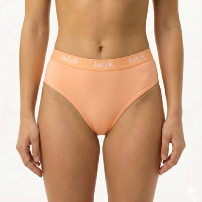 Arya DailyArmor™ Featuring Arya Curvelock™ Technology + AquaShield™ Protection Briefs Collection | Orange | JadyK By JadyK