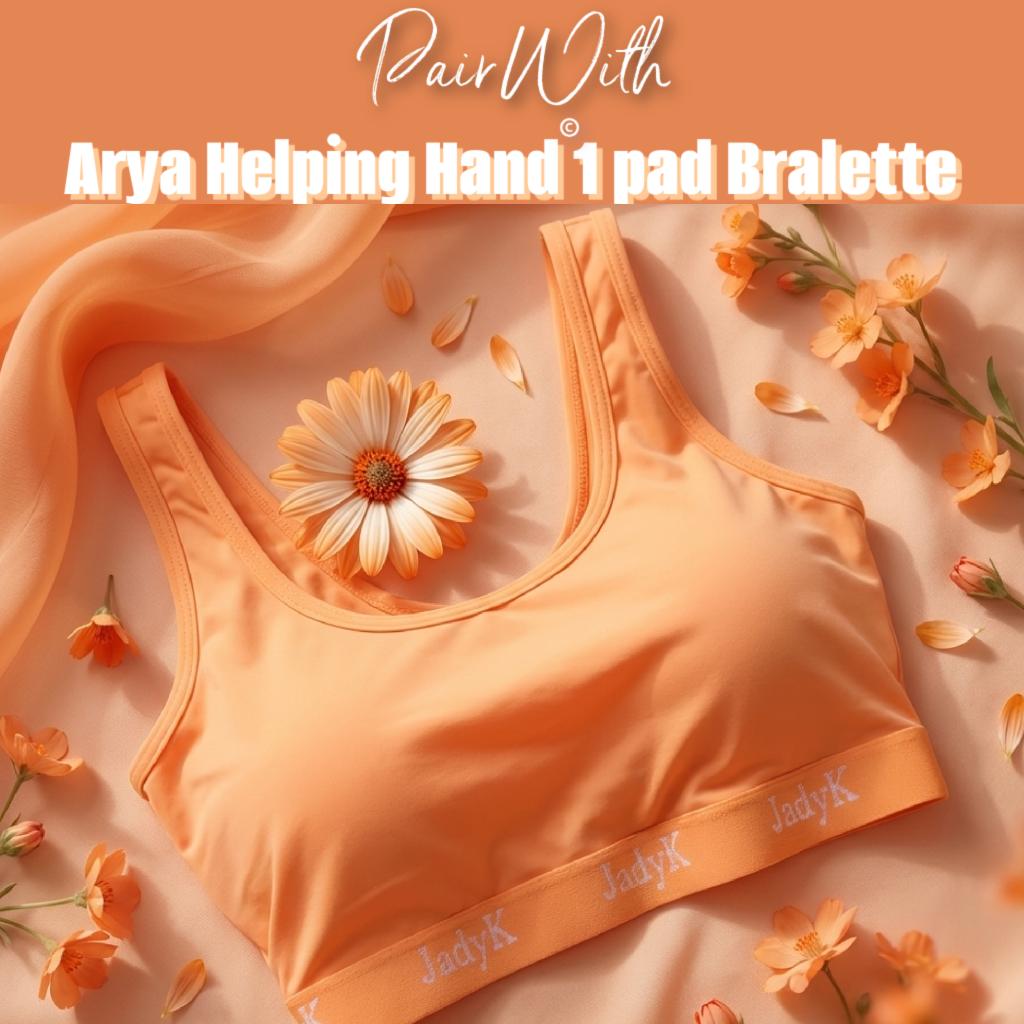 Arya DailyArmor™ Featuring Arya Curvelock™ Technology + AquaShield™ Protection Briefs Collection | Orange | JadyK By JadyK