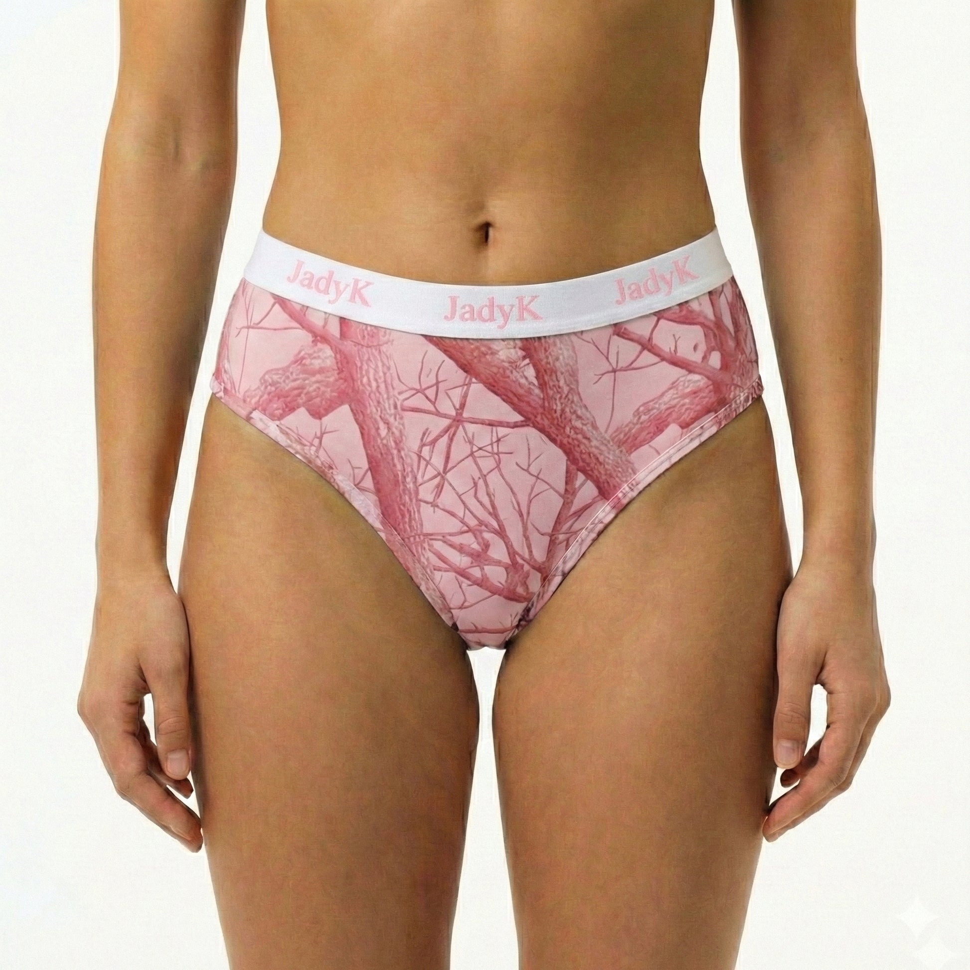 Arya DailyArmor™ Featuring Arya Curvelock™ Technology + AquaShield™ Protection Briefs Collection | Pink Camo | JadyK By JadyK