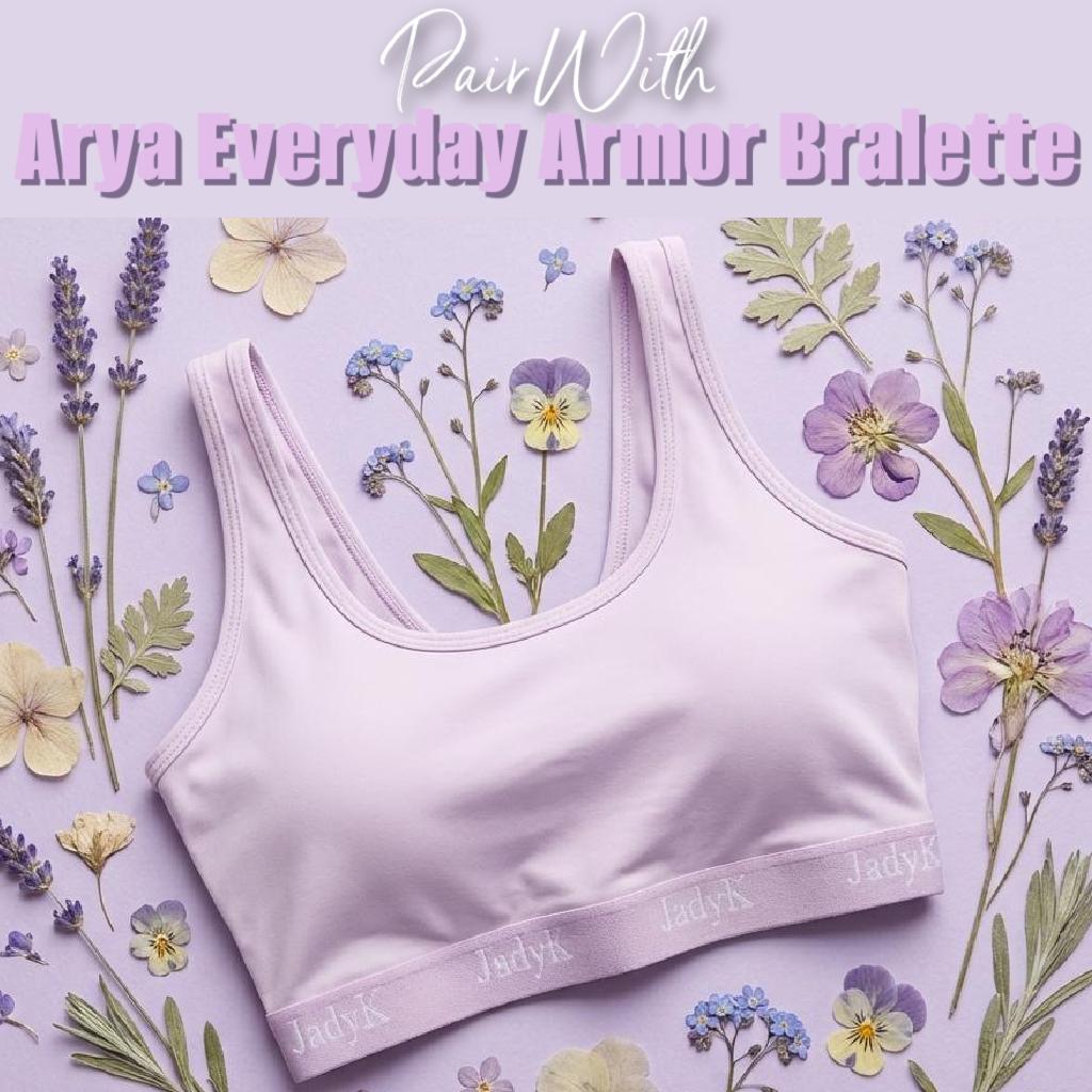 Arya DailyArmor™ Featuring Arya Curvelock™ Technology + AquaShield™ Protection Briefs Collection | Purple | JadyK By JadyK