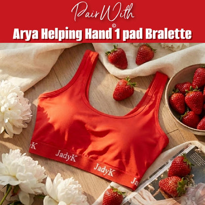 Arya DailyArmor™ Featuring Arya Curvelock™ Technology + AquaShield™ Protection Briefs Collection | Red | JadyK By JadyK
