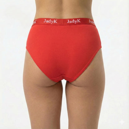 Arya DailyArmor™ Featuring Arya Curvelock™ Technology + AquaShield™ Protection Briefs Collection | Red | JadyK By JadyK