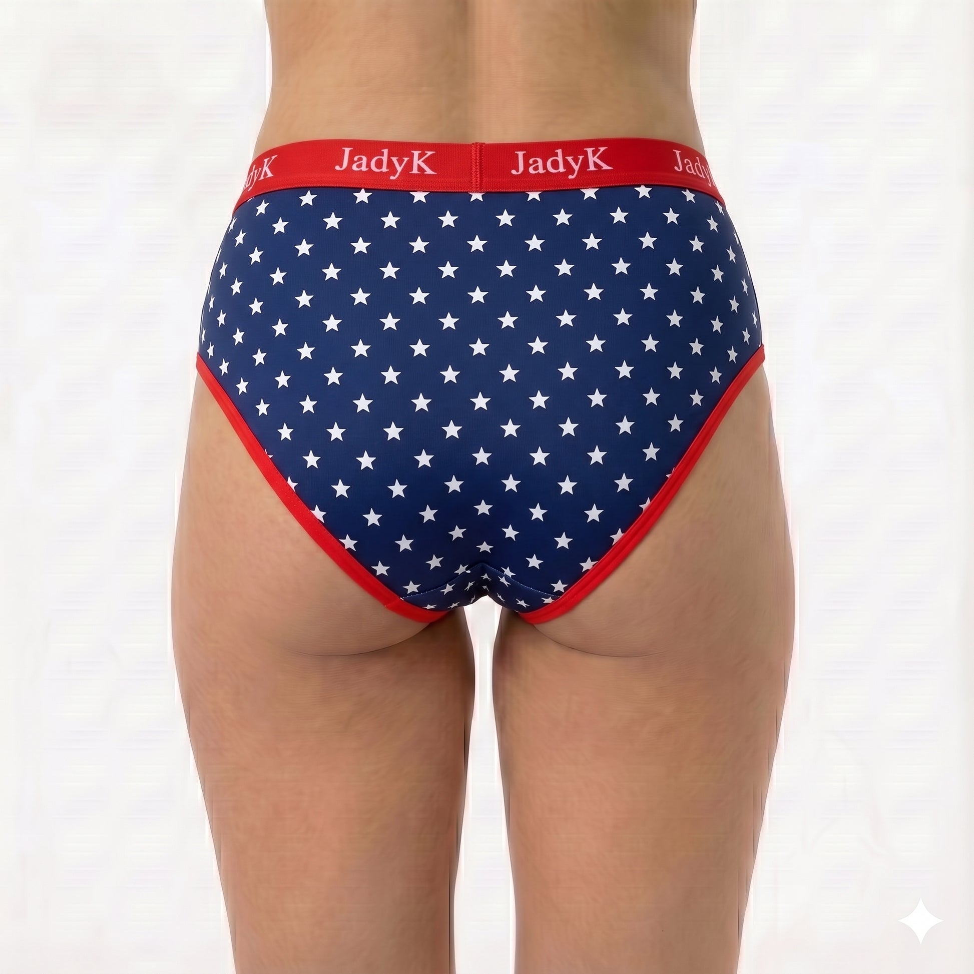 Arya DailyArmor™ Featuring Arya Curvelock™ Technology + AquaShield™ Protection Briefs Collection | Stars | JadyK By JadyK