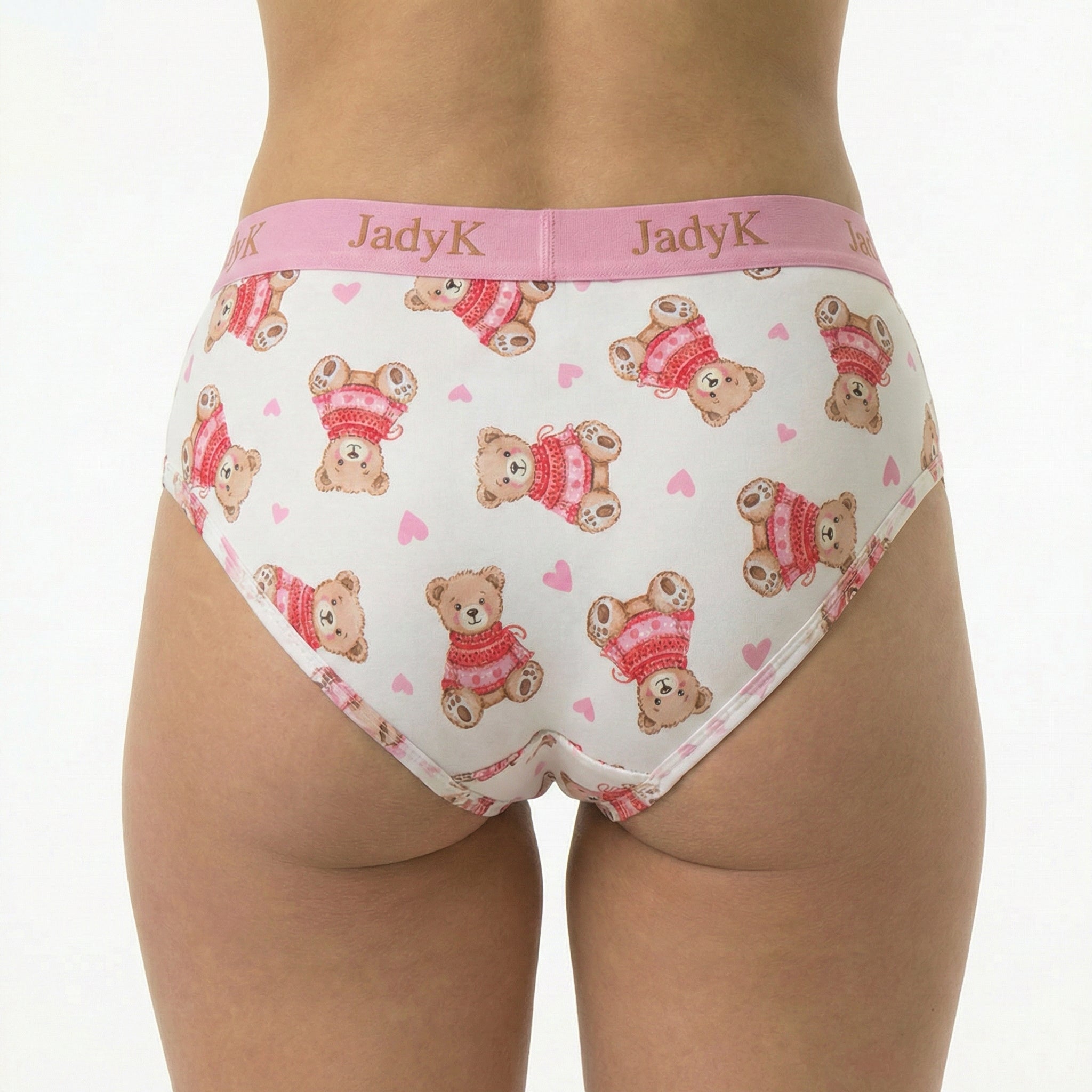 Arya DailyArmor™ Featuring Arya Curvelock™ Technology + AquaShield™ Protection Briefs Collection |Teddy bear | JadyK By JadyK