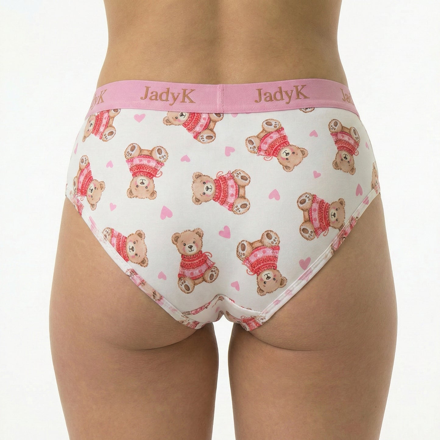 Arya DailyArmor™ Featuring Arya Curvelock™ Technology + AquaShield™ Protection Briefs Collection |Teddy bear | JadyK By JadyK