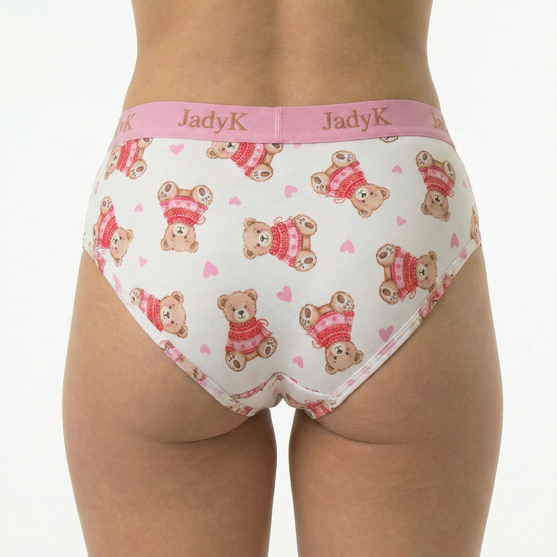 Arya DailyArmor™ Featuring Arya Curvelock™ Technology + AquaShield™ Protection Briefs Collection |Teddy bear | JadyK By JadyK