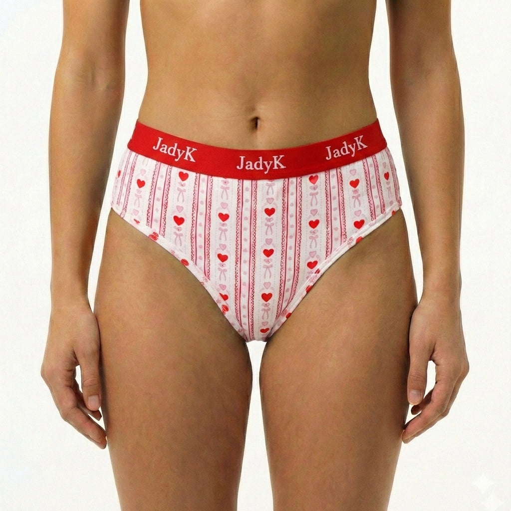 Arya DailyArmor™ Featuring Arya Curvelock™ Technology + AquaShield™ Protection Briefs Collection |Vintage Bow and Lace | JadyK By JadyK
