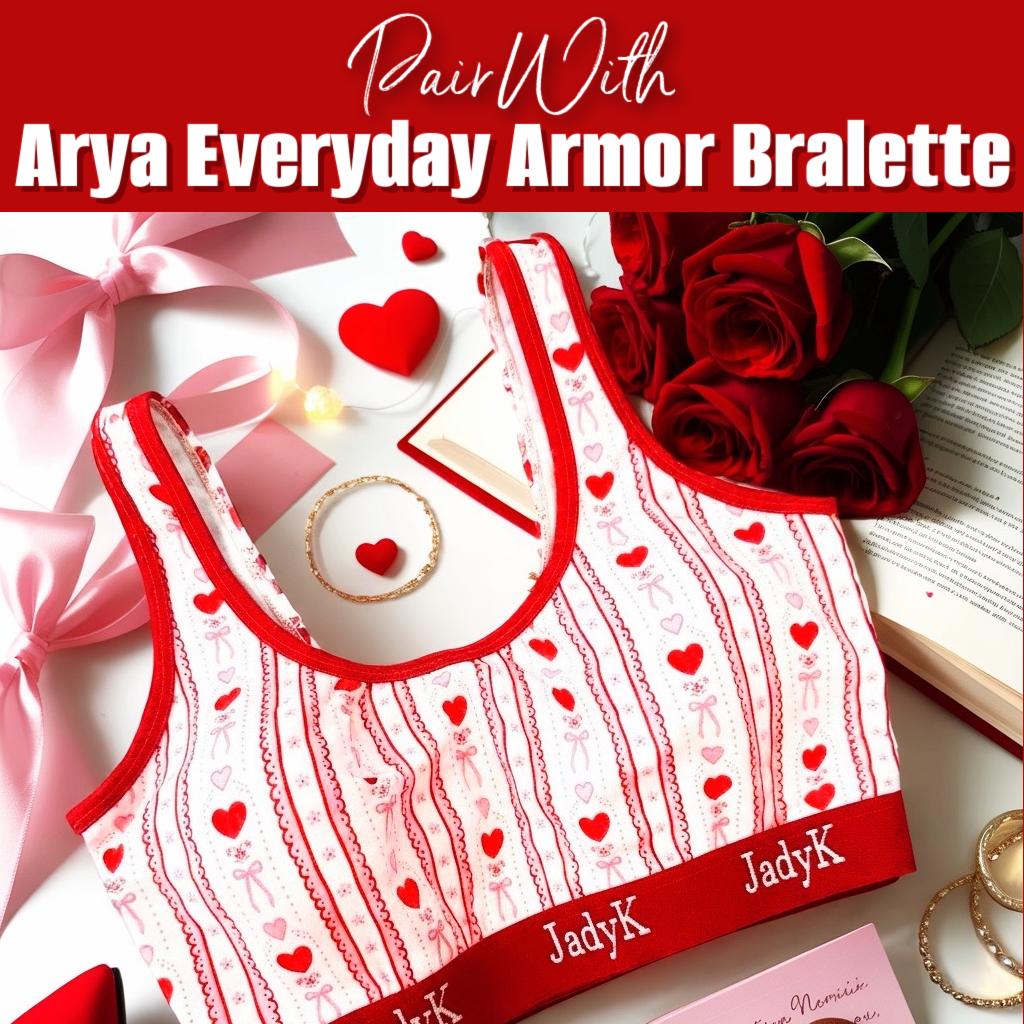 Arya DailyArmor™ Featuring Arya Curvelock™ Technology + AquaShield™ Protection Briefs Collection |Vintage Bow and Lace | JadyK By JadyK