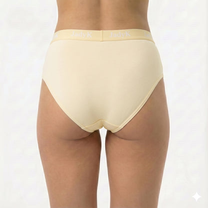 Arya DailyArmor™ Featuring Arya Curvelock™ Technology + AquaShield™ Protection Briefs Collection | Yellow | JadyK By JadyK