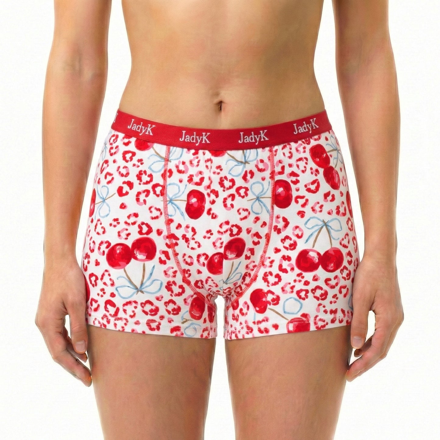 Arya Hip Hugging Boxer Briefs |Leopard Cherry| JadyK By JadyK