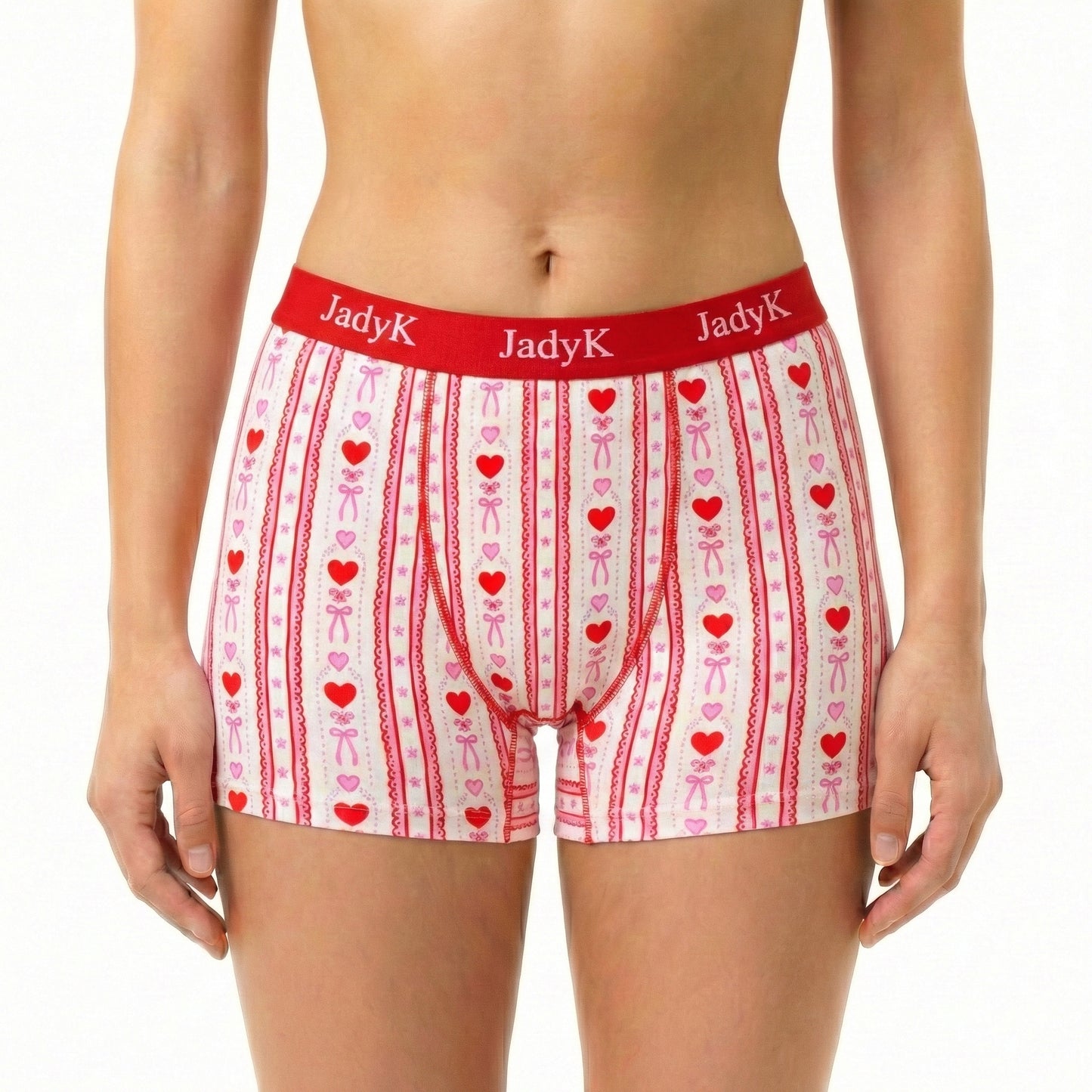 Arya Hip Hugging Boxer Briefs |Vintage Bows & Lace| JadyK By JadyK