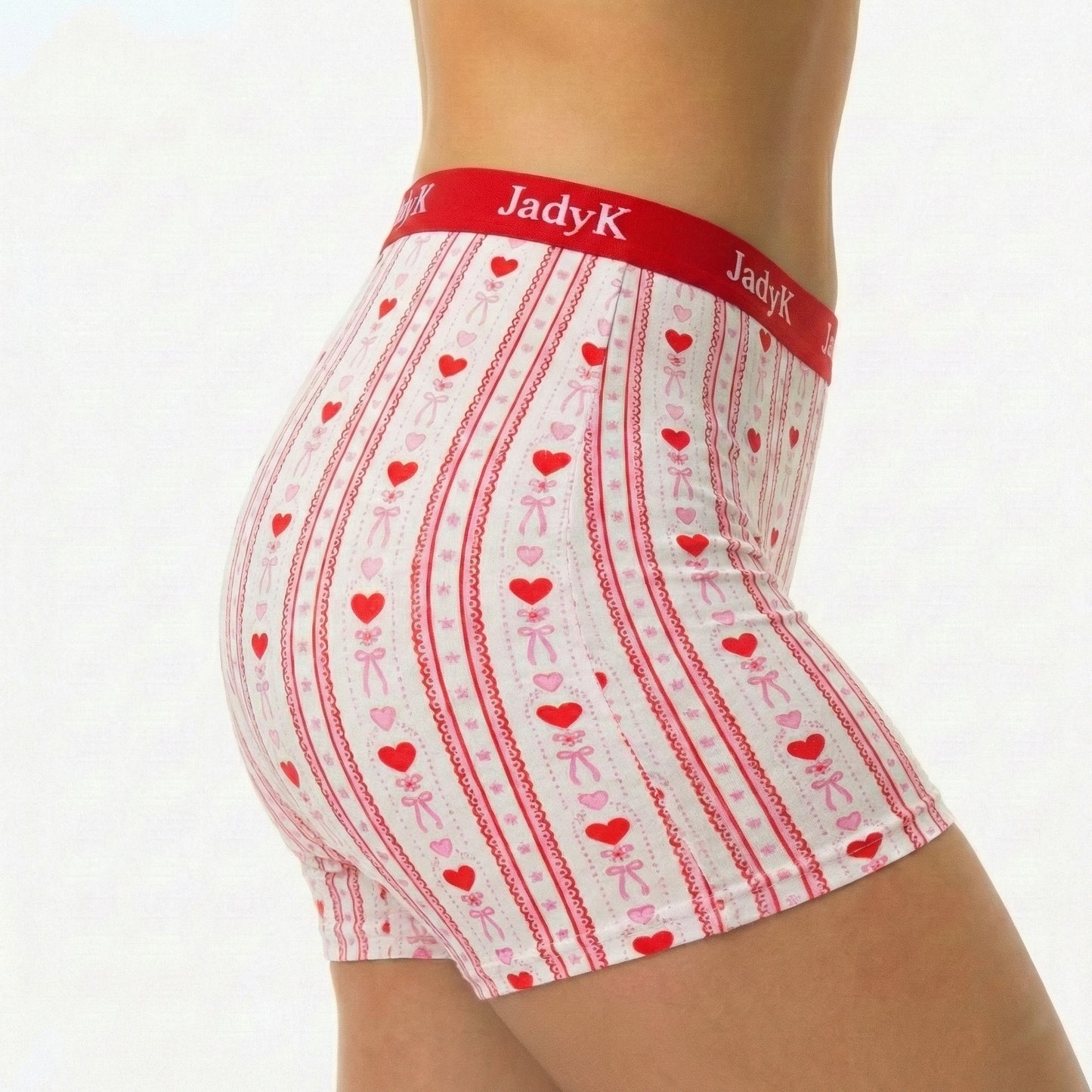 Arya Hip Hugging Boxer Briefs |Vintage Bows & Lace| JadyK By JadyK