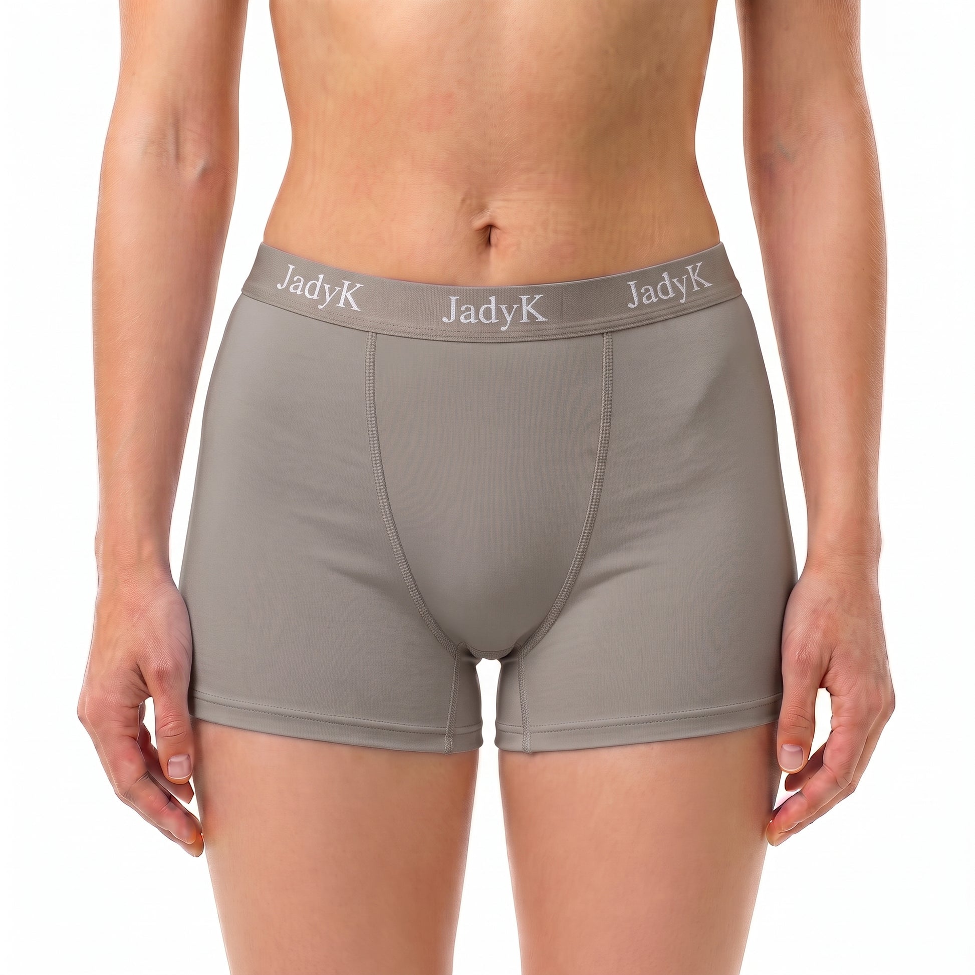 Arya Hip Hugging Boxers | Gray | JadyK By JadyK