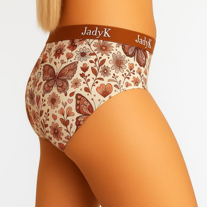 Arya Hip Hugging Briefs| Fall Flowers | JadyK By JadyK