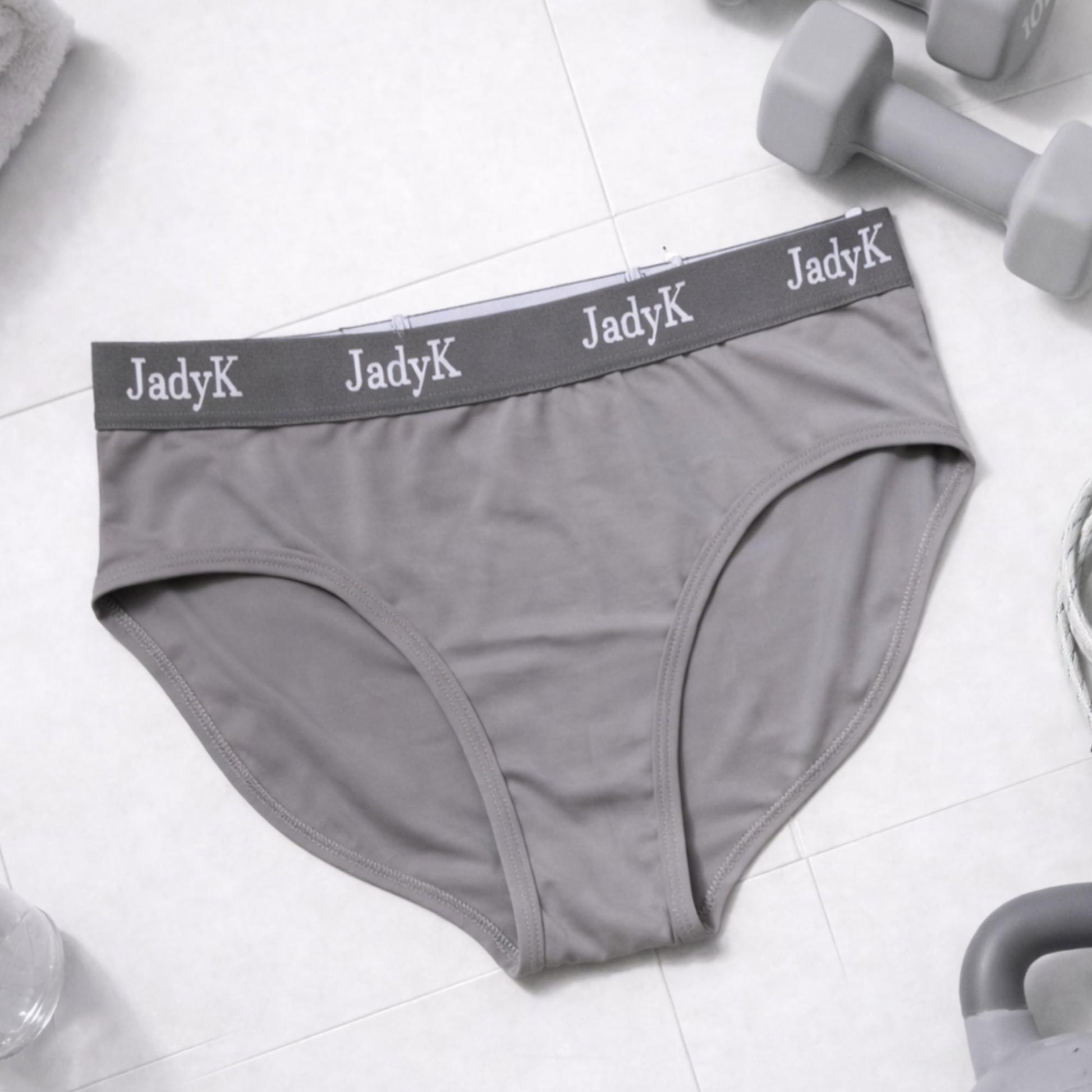 Arya Hip Hugging Briefs | Gray | JadyK By JadyK