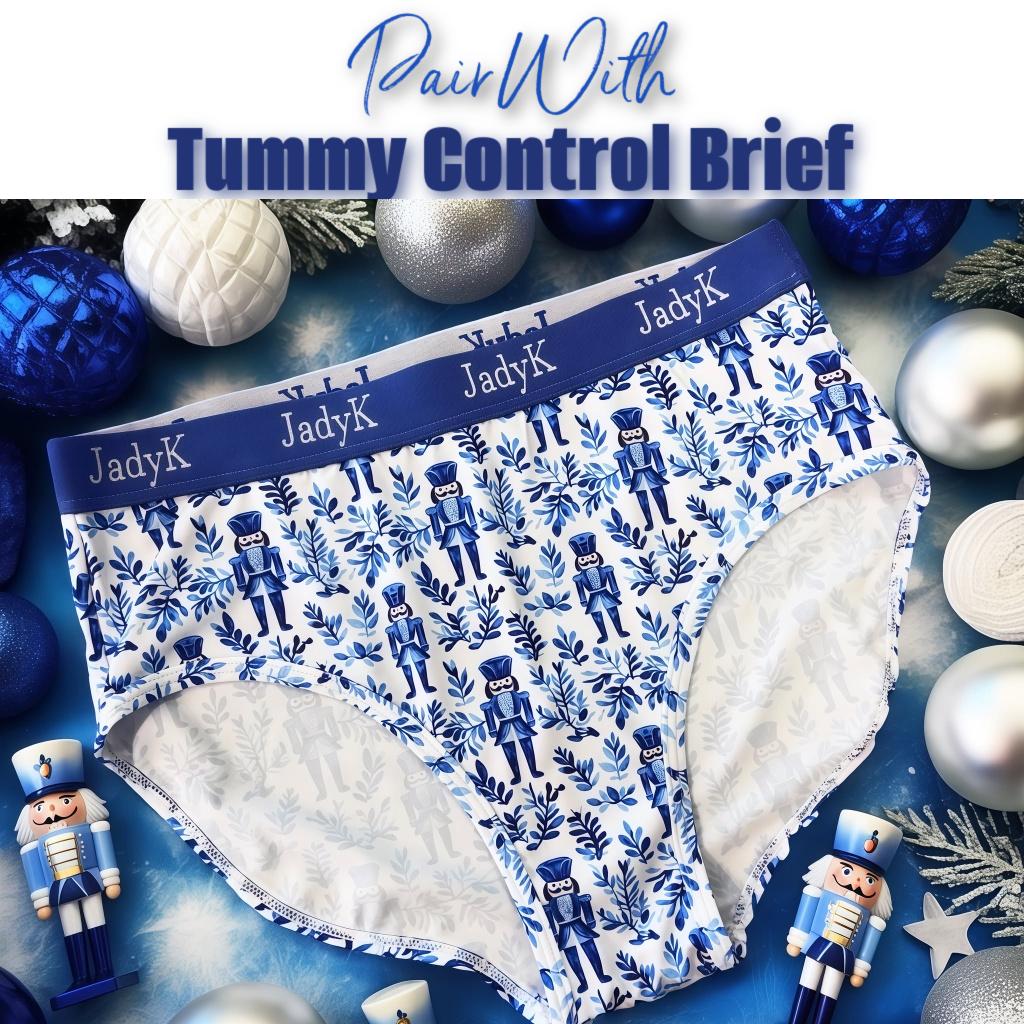 Arya Printed Bralette Collection | Blue Nutcracker | JadyK By JadyK