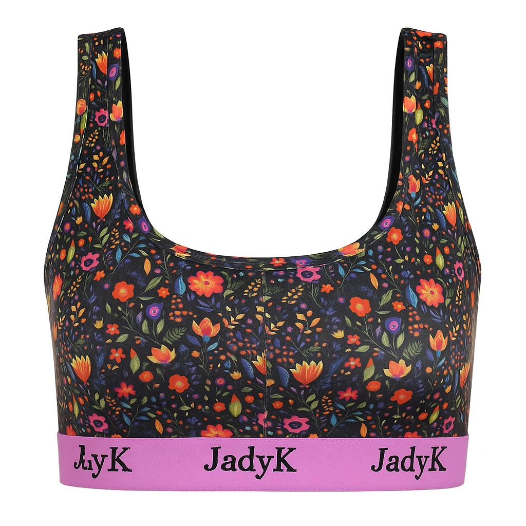 Arya Printed Bralette Collection | Fiesta Flora | JadyK By JadyK