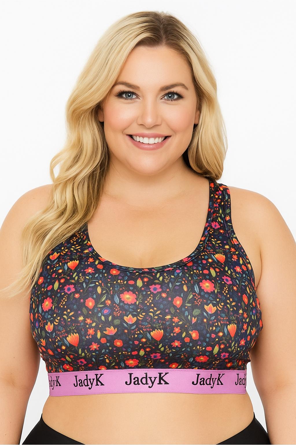 Arya Printed Bralette Collection | Fiesta Flora | JadyK By JadyK