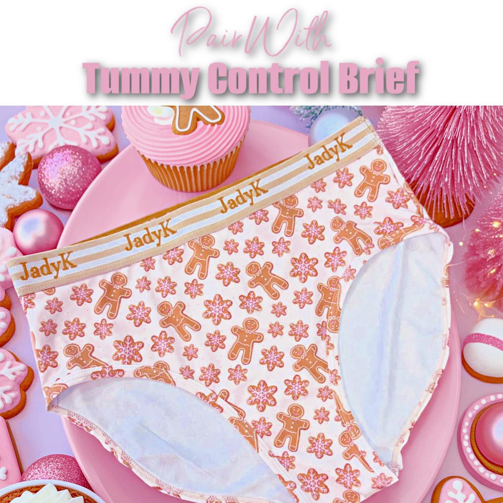 Arya Printed Bralette Collection | Pale Pink Gingerbread| JadyK By JadyK