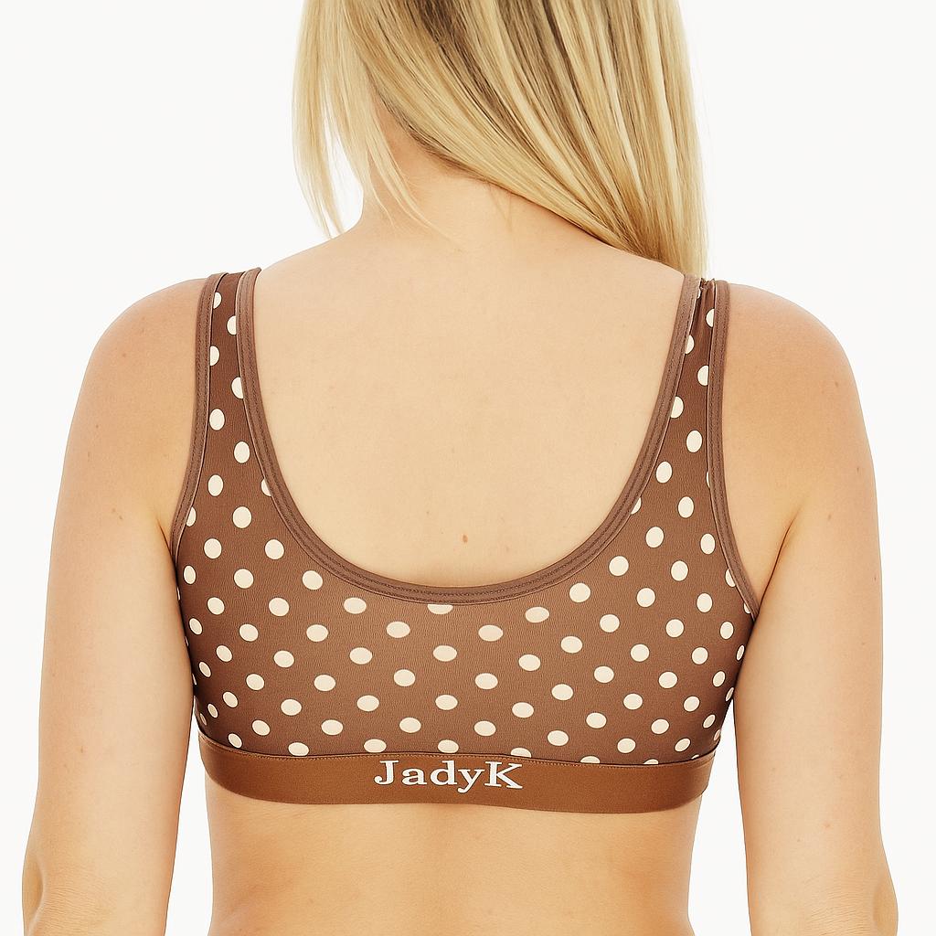 Arya Printed Bralette Collection | Polka Dot | JadyK By JadyK