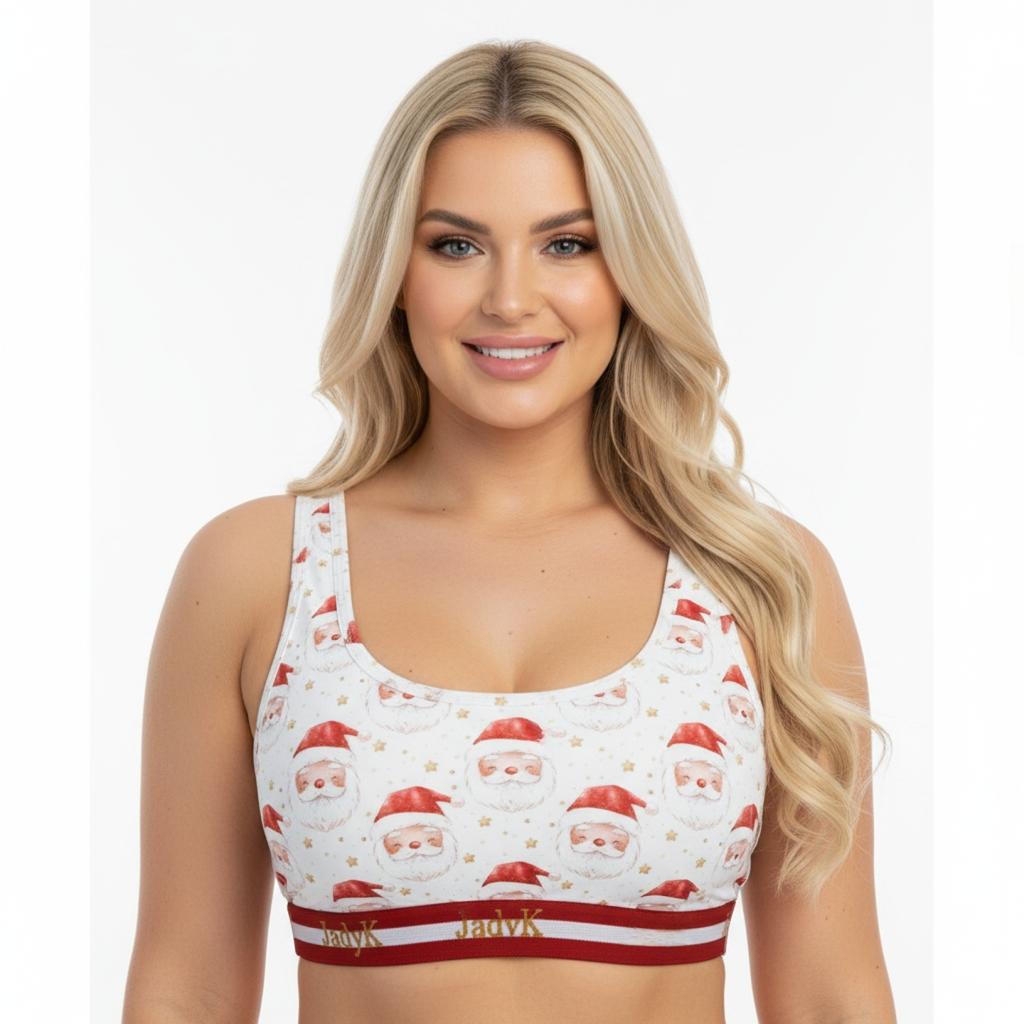 Arya Printed Bralette Collection | Santa | JadyK By JadyK