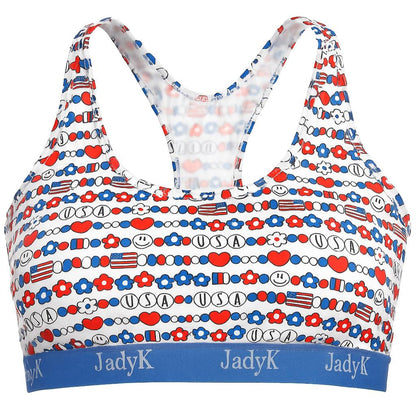 Arya Racerback Patriotic Bralette | Limited Edition | JadyK By JadyK